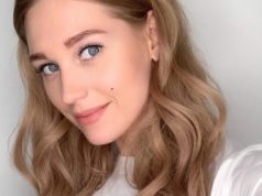 Кристина Асмус в чулках и с сиреневыми волосами предстала в откровенном виде: «Черная вдова»