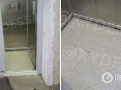 В Одессе в многоэтажке оборвался лифт с полицейскими. Фото