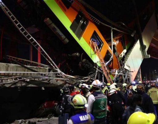 В Мексике число погибших при обрушении метромоста выросло до 23