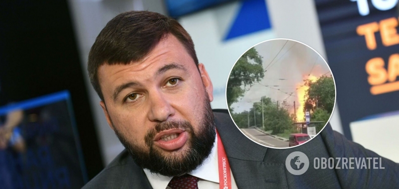 Пушилин объявил терактом взрыв в Донецке и назвал ''виновных''
