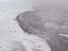 В Гренландии впервые в истории прошел дождь