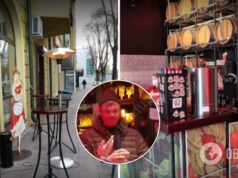 В Мариуполе мужчина устроил скандал в баре: ему якобы не понравилось обращение на украинском. Видео