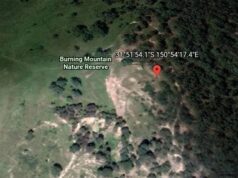 Загадочный огонь под горой Винген в Австралии горит без остановки уже более 6000 лет