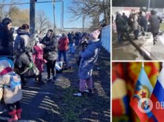 Вместо санаториев – палатки в феврале: Россия обманула »беженцев» с Донбасса, люди плачут. Фото и видео