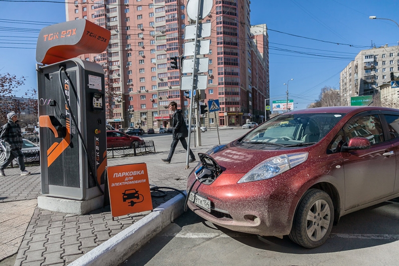 Продажи электромобилей в России растут благодаря корпоративным паркам