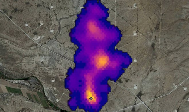 Специалисты NASA обнаружили на Земле более 50 мест суперинтенсивного выброса метана 