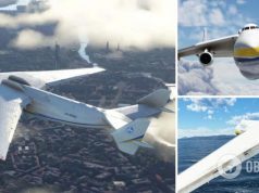 В Microsoft создали видеоигру с легендарной украинской »Мрией»: год назад самолет уничтожили российские оккупанты. Видео