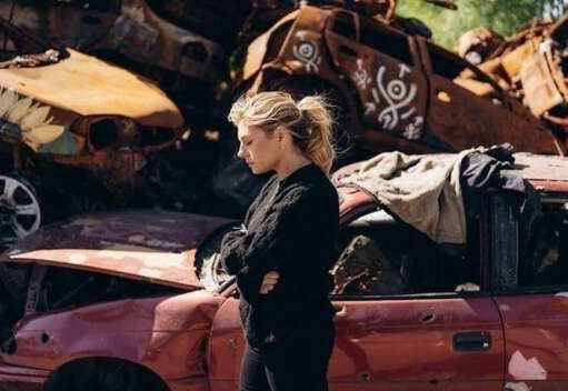 Актрисы Кэтрин Винник и Иванна Сахно посетили Ирпень