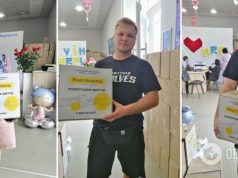 В Виннице продолжается выдача гуманитарной помощи от Фонда Рината Ахметова для мариупольцев