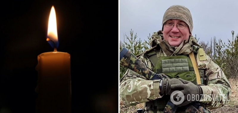 В боях за Украину погиб защитник с Киевщины, который пошел на фронт добровольцем. Фото