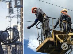 После непогоды энергетики ДТЭК вернули свет 438 тысячам семей в трех областях