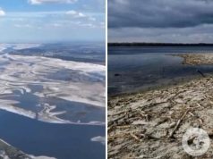 В Каховское водохранилище возвращается вода: стало известно причину. Спутниковые фото