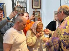 Украинский военный, который вернулся из плена, обвенчался с женой: трогательные фото